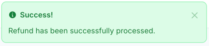 successful resolve payout
